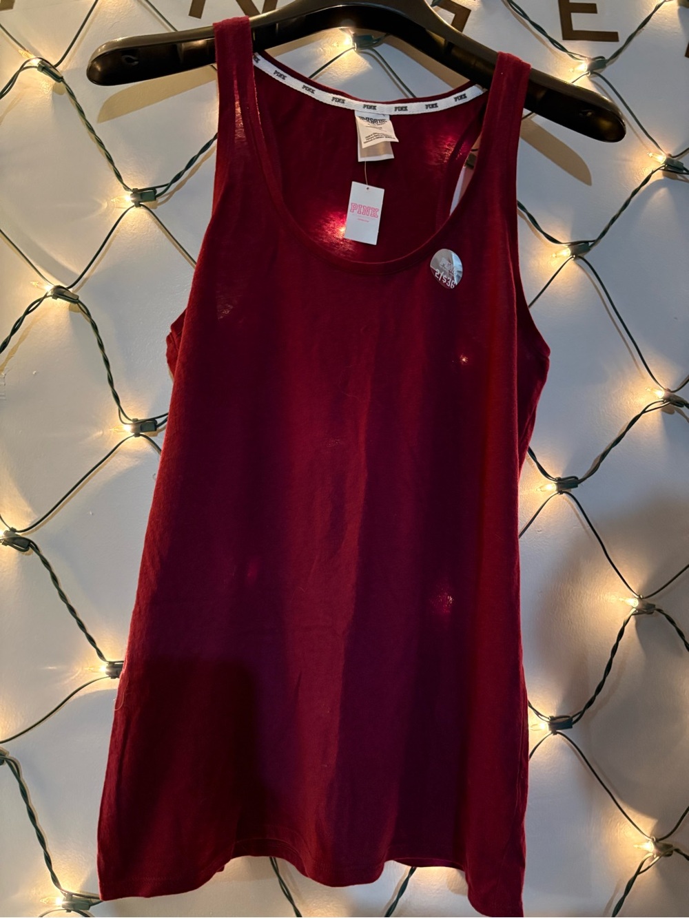Victoria's Secret Plum Racerback Tank Top #1917